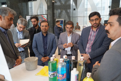 بازدید مدیران معاونت علمی ریاست جمهوری از پارک علم و فناوری استان کرمانشاه