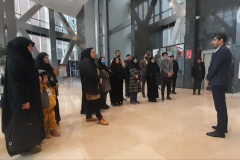 بازدید دانشجویان دانشگاه علوم پزشکی کرمانشاه از «برج فناوری»