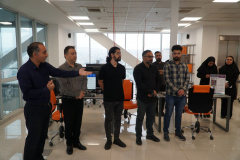 بازدید مدیران معاونت علمی ریاست جمهوری از پارک علم و فناوری استان کرمانشاه