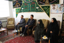 دیدار مسئولان جهاد دانشگاهی کرمانشاه با خانواده شهیدان منکرسی