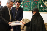 دیدار مسئولان جهاد دانشگاهی کرمانشاه با خانواده شهیدان منکرسی